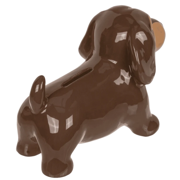 Skarbonka Jamnik Ceramiczna – Piesek na Oszczędności