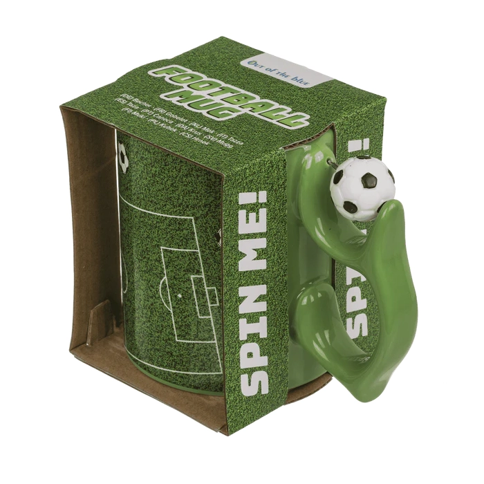 Kubek Piłkarski z Obrotową Piłką – Gadżet Sensoryczny