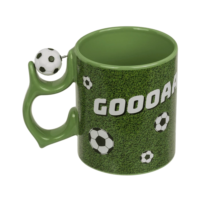 Kubek Piłkarski z Obrotową Piłką – Gadżet Sensoryczny