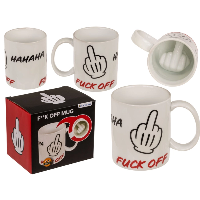 "Fuck Off" Mug - A Bold Gadget for True Individuals!
