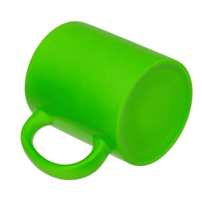 Kubek Neonowy Zielony – nowoczesny kubek z ceramiki | Hurtownia gadżetów i prezentów