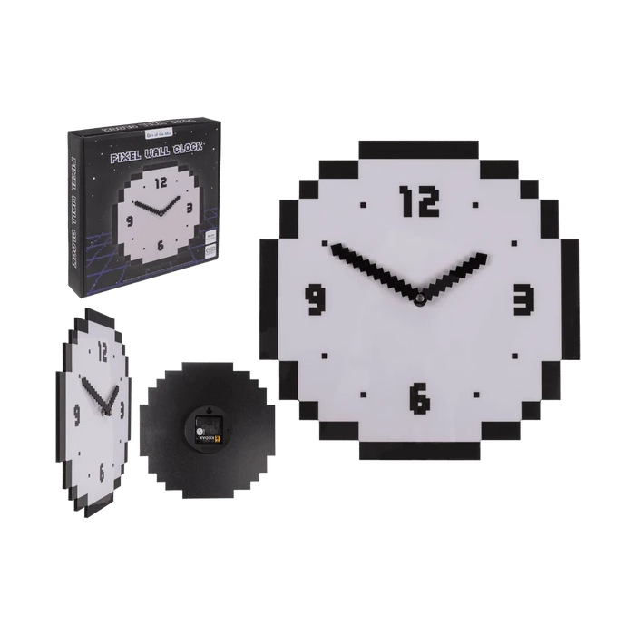 Zegar Ścienny Pixel – Retro Styl Gamingowy