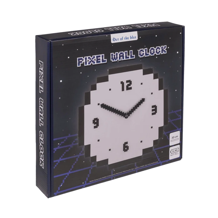 Zegar Ścienny Pixel – Retro Styl Gamingowy