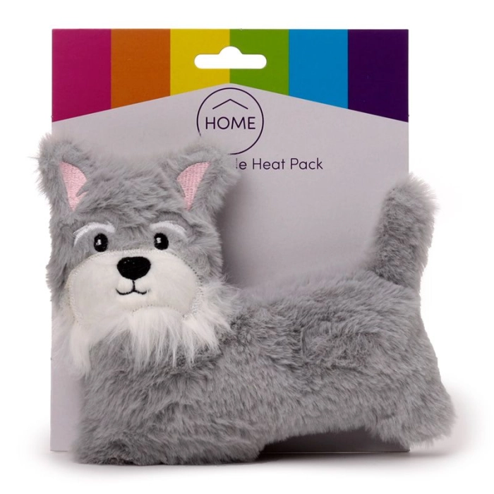 Plush Warmer with Wheat Seeds and Lavender - Schnauzer Dog