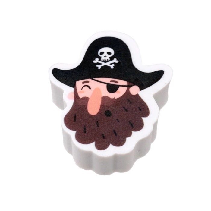 Zestaw Gumek do Wymazywania – Jolly Roger Pirates