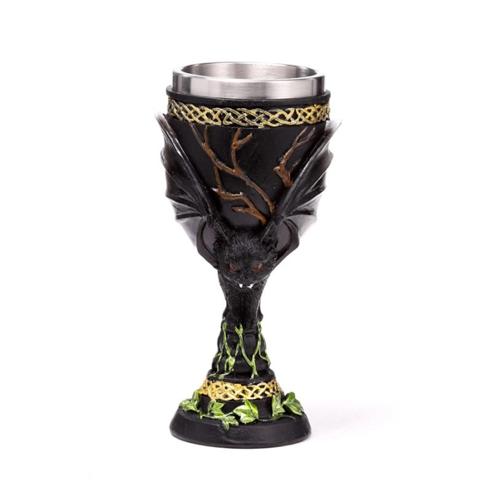 Decorative Bat Chalice - A Dark Addition to Your Collection