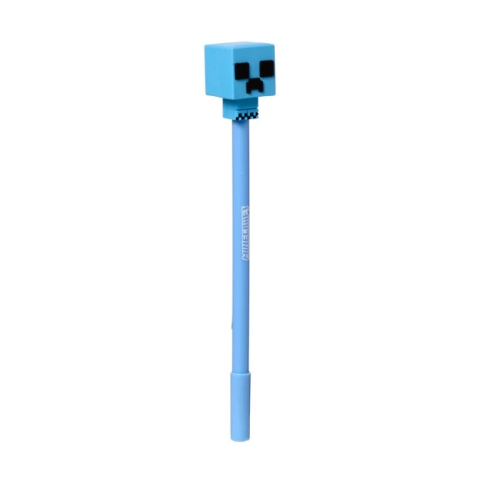 Długopis z Silikonową Nakładką – Minecraft Chibi – Pisz w Stylu Bloków
