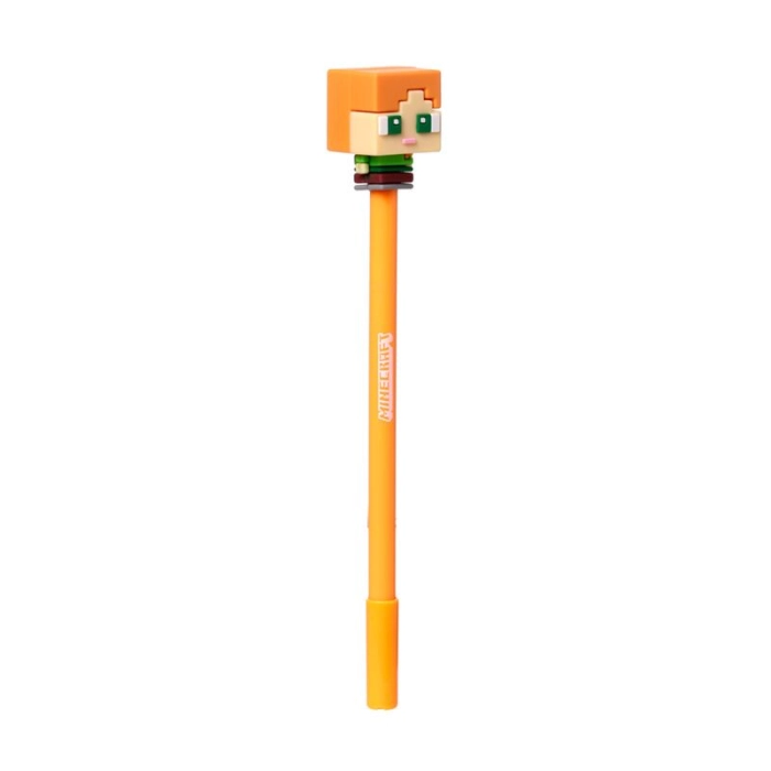 Długopis z Silikonową Nakładką – Minecraft Chibi – Pisz w Stylu Bloków