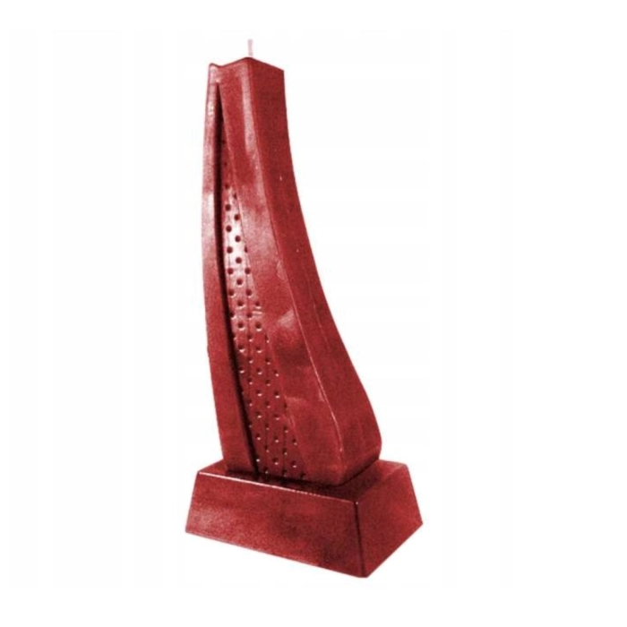 XXL Sail Candle - Metallic Red