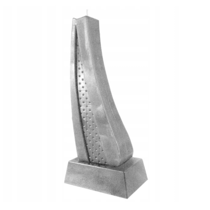 XXL Sail Candle - Silver