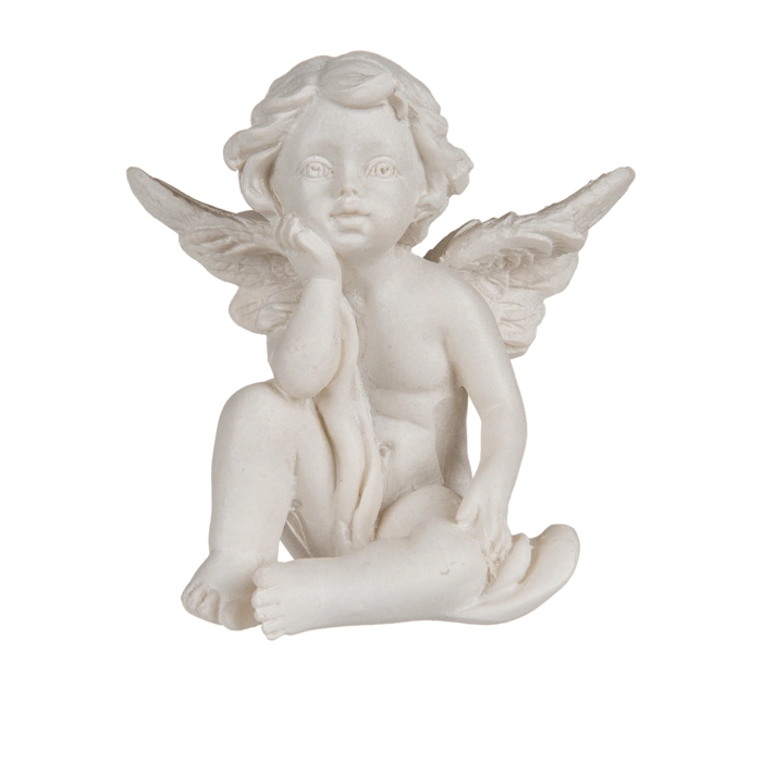 Figurka Aniołka na Chmurce – Delikatna Dekoracja Symboliczna | Hurtownia Prezentów Kemis.pl