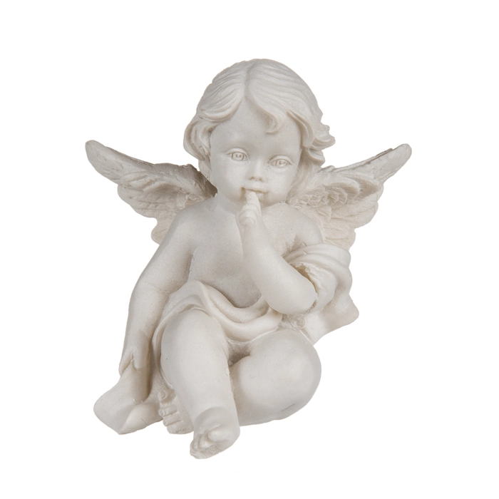 Figurka Aniołka na Chmurce – Delikatna Dekoracja Symboliczna | Hurtownia Prezentów Kemis.pl