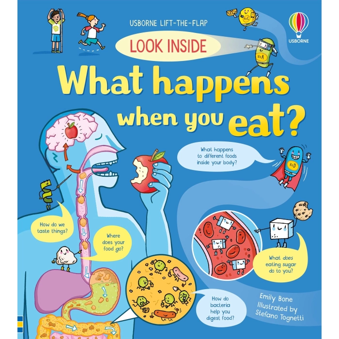 Usborne book - Look inside What happens when you eat?