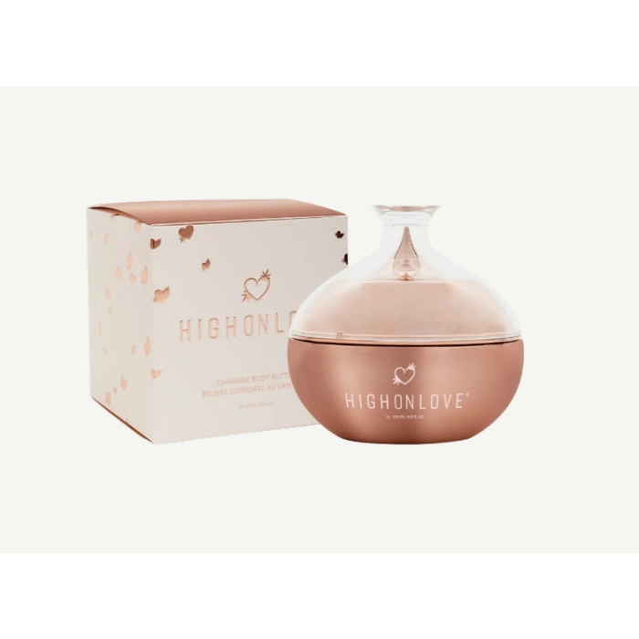 Насичене та розкішне масло для тіла з конопель High On Love