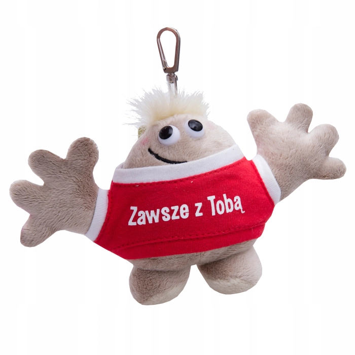 Pluszowy brelok Hugmeez „Zawsze z Tobą” – uroczy prezent z sercem | Hurtownia prezentów