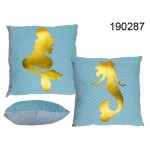 Pillows, blankets, bed